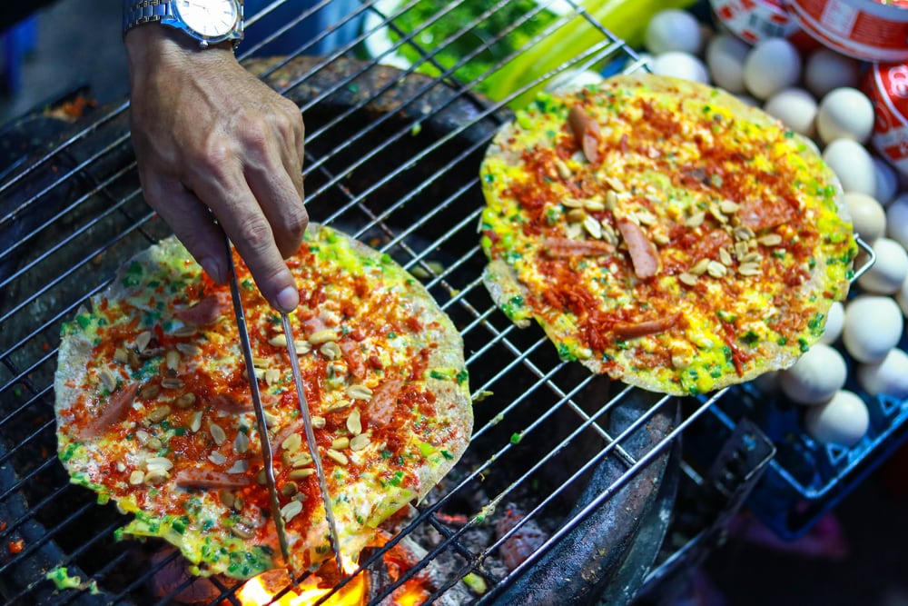 Bánh tráng nướng